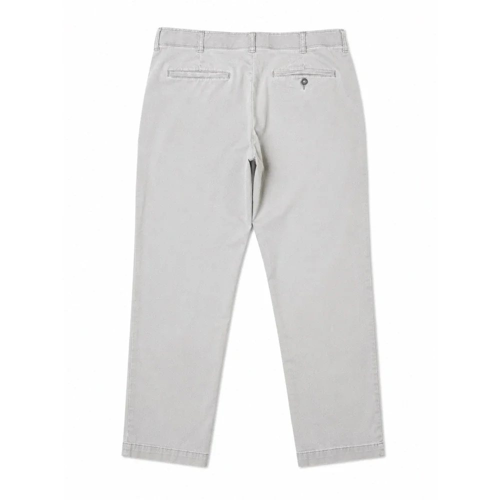 Lee Extreme Comfort Relaxed Fit Gray Chino Pants Mens 36x29 Performance Series